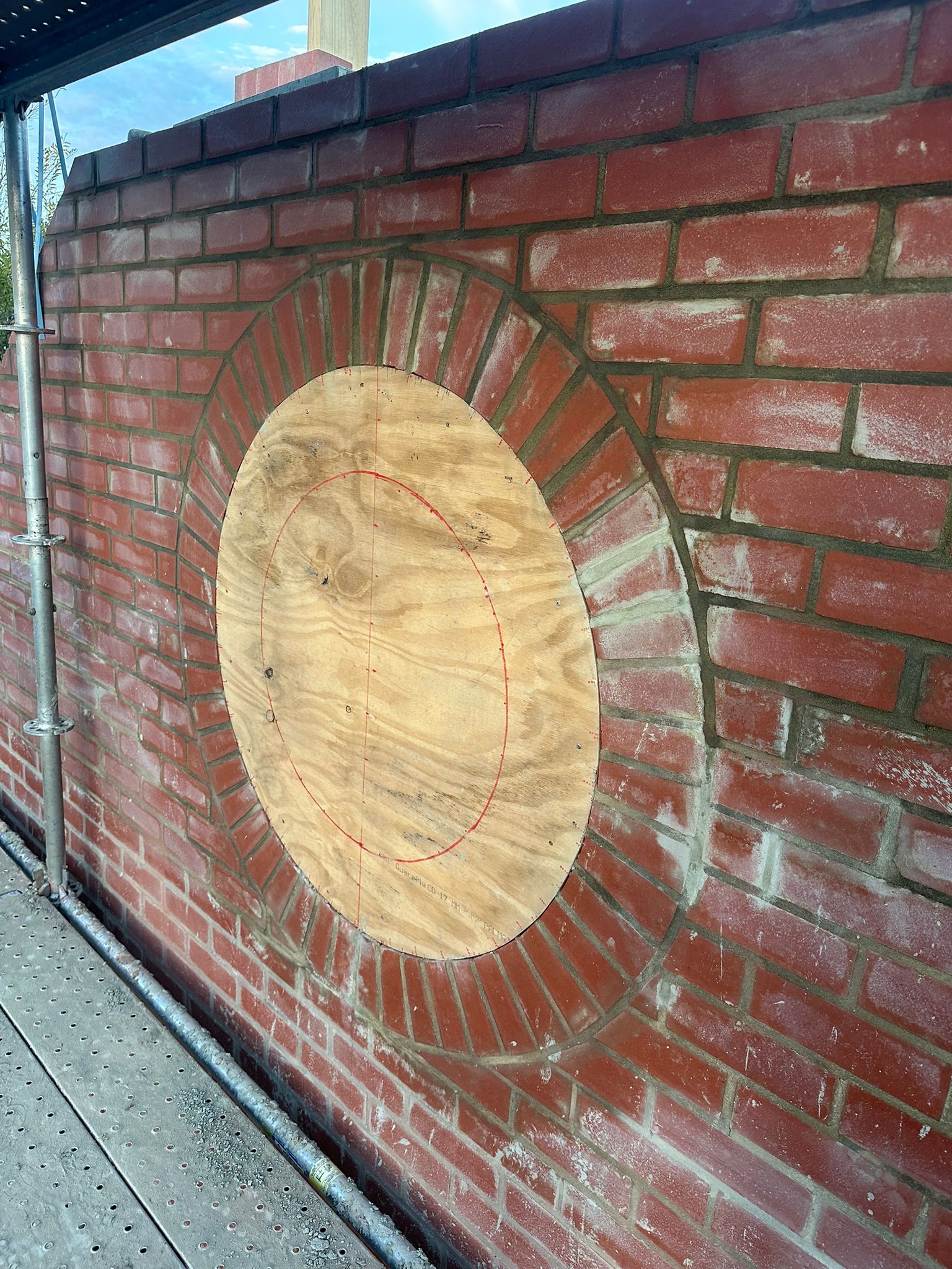 Broome St Cottesloe custom curved brickwork photo 1